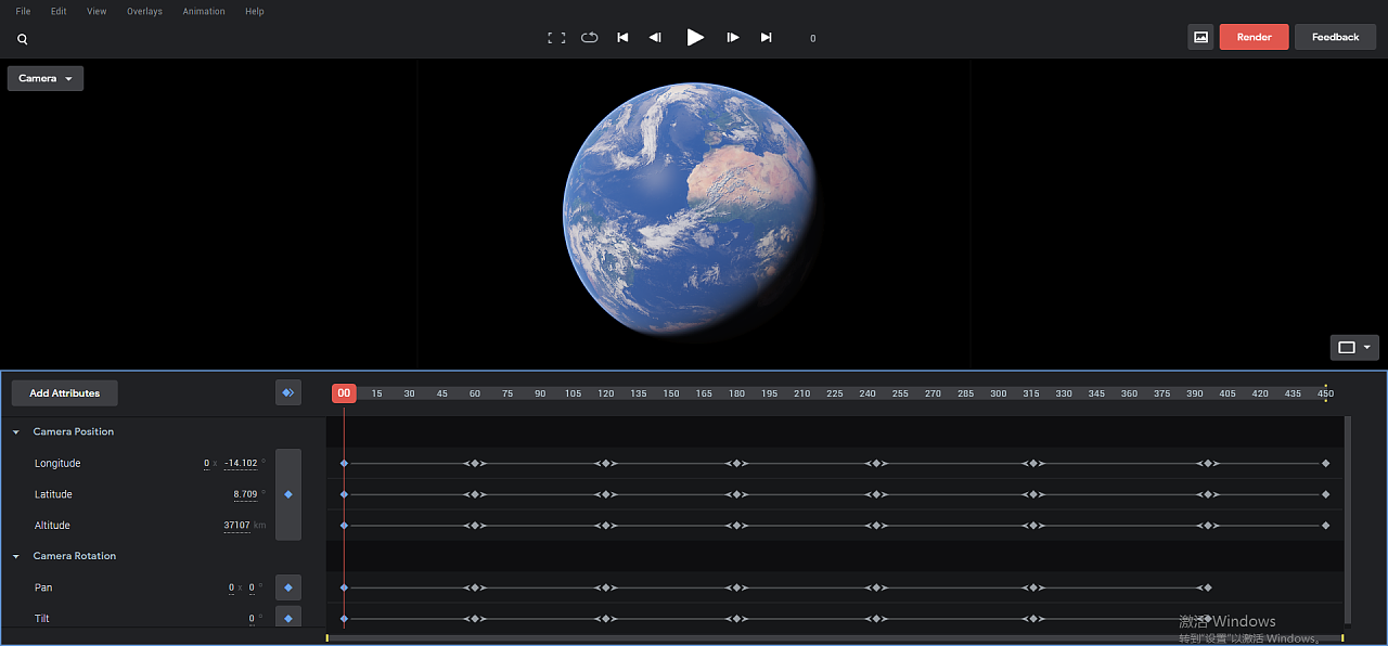 谷歌 Earth Studio 视频制作